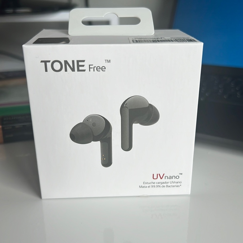 Black Tone Free LG Wireless Headphones